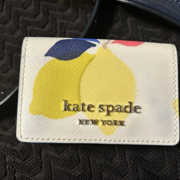 Kate Spade Blue and Yellow Floral Crossbody Bag - Picture 2 of 5